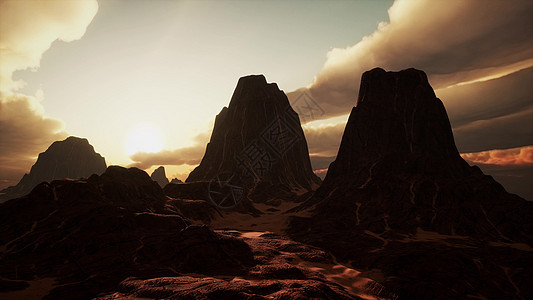 美丽的风景惊人的砂岩地层著名的日落纪念碑山谷,亚利桑那州,美国惊人的砂岩地层著名的日落纪念碑山谷图片