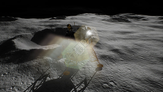 分模块月球登陆任务背景