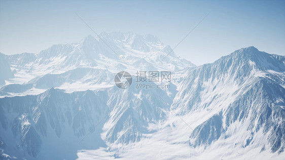 阿尔卑斯山的山脉景观空中空中阿尔卑斯山脉图片