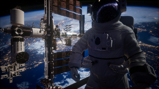 国际站太空宇航员地球上空国际站太空宇航员地球上空图片