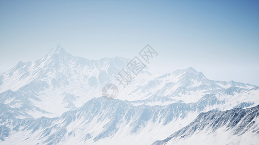 攀登雪山冬季挪威北部的北极山脉背景