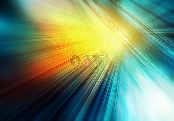 暖黄色红光直光光谱的抽象背景抽象的彩色背景,直的光线,模仿阳光的照耀图片