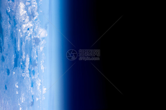 来自太空的地球出所有的美丽这幅图像的元素由美国宇航局提供的们独特的宇宙图片