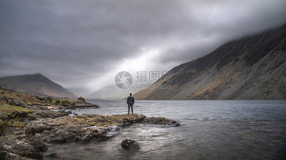 美丽的英国湖区景观图图片