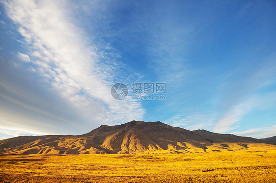 阿根廷南部的巴塔哥尼亚景观图片