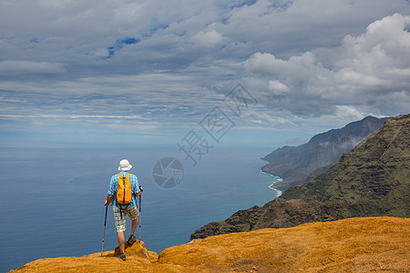 徒步旅行者夏威夷,美国图片