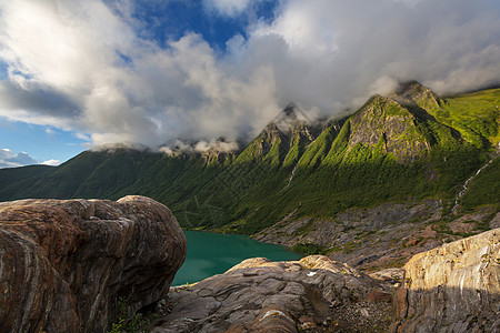 挪威风景如画图片