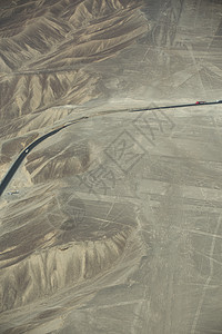 南美洲秘鲁沙漠上神秘的纳斯卡线图片