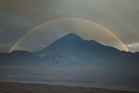 阿塔卡马火山月球山谷旁边智利图片