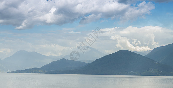 吉兰格峡湾的自然景观挪威山图片