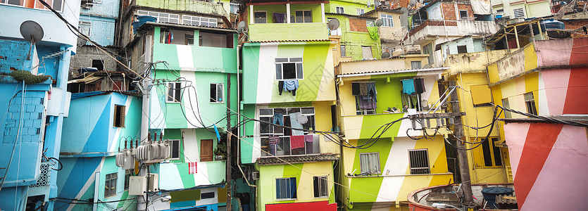 里约热内卢市中心贫民窟巴西图片