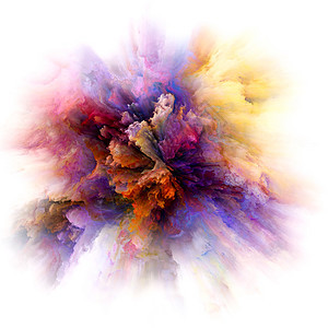 色彩情感系列以想象创意艺术为的色彩爆炸抽象图片
