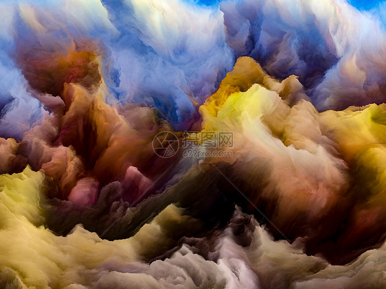 木星的上层大气可能的星球系列创造地安排充满活力的色调渐变,艺术创意项目的背景图片