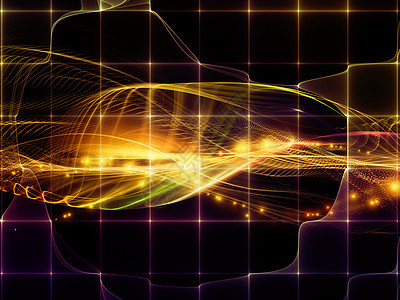 数字梦想系列科学教育计算机现代技术领域的技术背景与虚拟可视化件的抽象图片