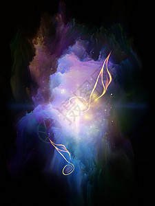 音乐音符明亮的色彩抽象的,音乐,歌曲,情感艺术表现图片