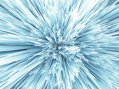 浅蓝色背景的径向纹理爆炸的动态项目图片