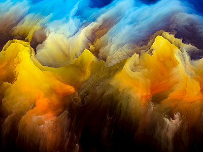 色彩的景观可能的星球系列充满活力的色调梯度的背景,用于艺术,创意的项目图片