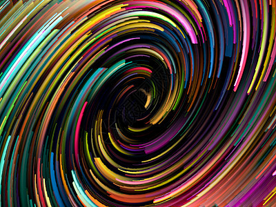 彩色系列彩虹漩涡背景的颜色运动图片
