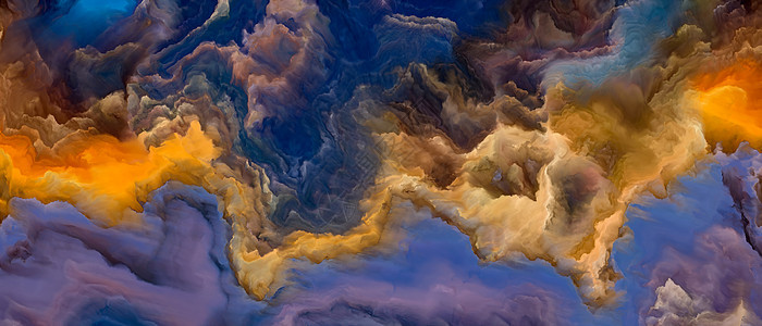色彩的景观可能的星球系列充满活力的色调梯度的背景,用于艺术,创意的项目背景图片