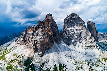 自然公园白云岩阿尔卑斯山意大利美丽的自然图片