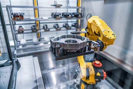 机器人手臂现代工业技术自动化生产C机器人手臂生产线现代工业技术自动化生产单元图片
