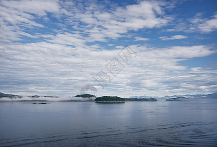 美国阿拉斯加州霍纳冰海峡点的风景冰冷的海峡点,Hoonah,阿拉斯加,美国图片