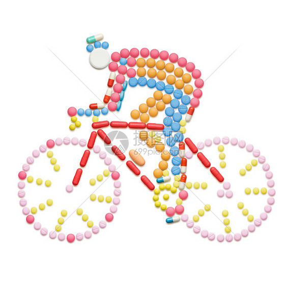 兴奋剂药丸的形状,道路自行车赛车骑自行车图片
