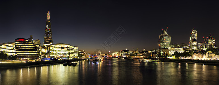 美丽的伦敦城市天际线景观夜晚与发光的词英国,伦敦,塔桥伦敦夜间天际线与塔桥讲机令人惊叹的伦敦城市天际线景观夜间图片