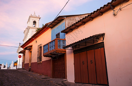 洲萨尔瓦多美丽的殖民建筑图片