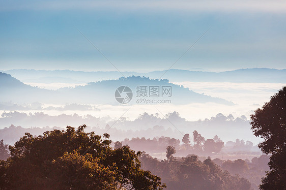 危地马拉惊人的山脉景观图片