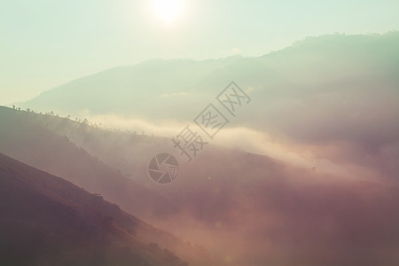 危地马拉惊人的山脉景观图片