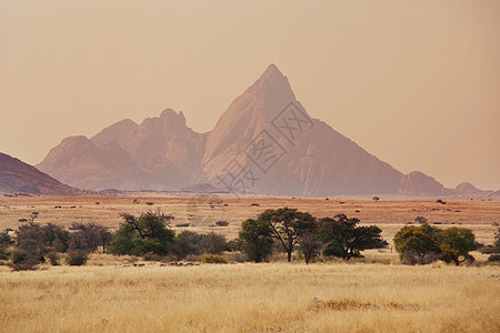纳米布景观纳米比亚荒凉的风景图片