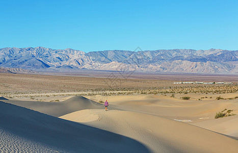 加利福尼亚的沙丘美国加州死亡谷公园的沙丘图片