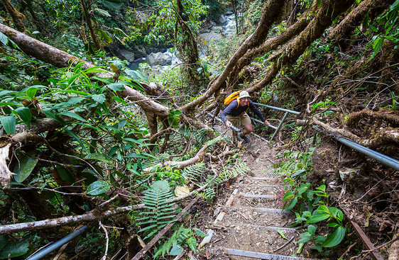 哥斯达黎加的徒步旅行图片