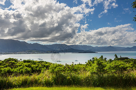 瓦胡岛夏威夷瓦胡岛美丽的风景图片