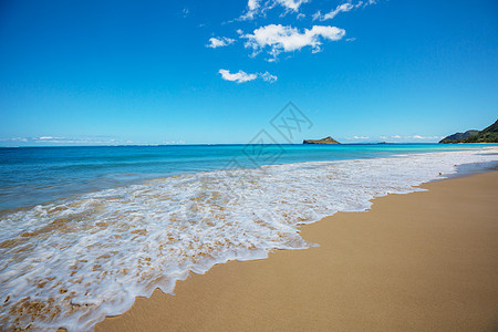 瓦胡岛夏威夷瓦胡岛美丽的风景图片
