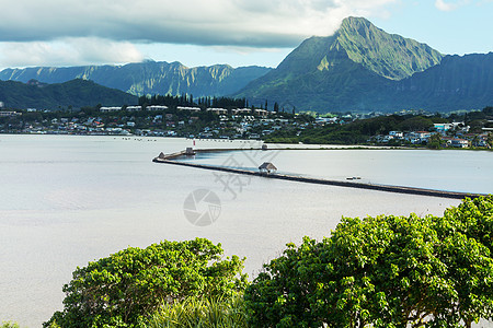 瓦胡岛夏威夷瓦胡岛美丽的风景图片