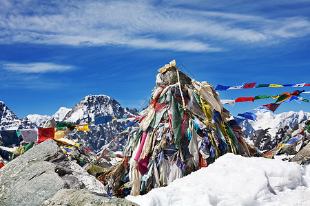 喜马拉雅喜马拉雅山萨加马塔地区的山脉图片