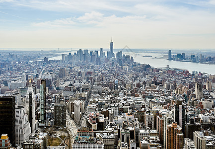曼哈顿的城市景观景观曼哈顿的城市景观景观,纽约市,美国图片