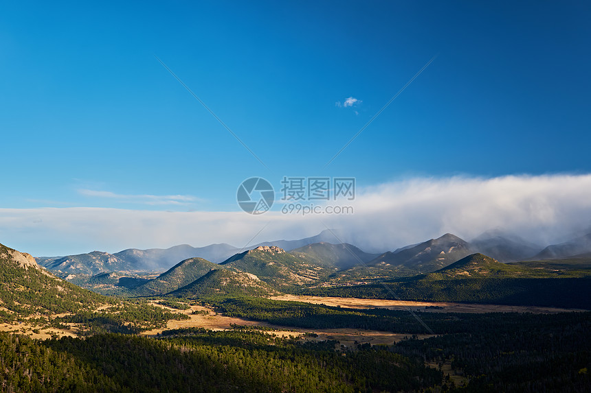 科罗拉多州洛基山的秋天秋天洛基山公园科罗拉多,美国图片