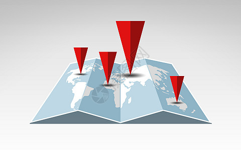 旅行,学,位置,导航地理用红色指针说明世界用红色指针说明世界图片