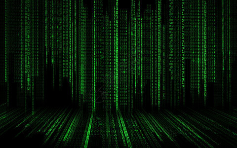 技术,未来,编程矩阵黑色绿色进制系统代码背景黑色绿色进制系统代码背景图片
