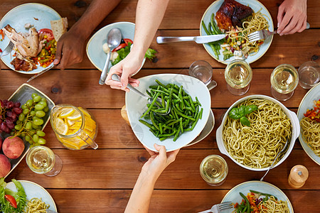食物,饮食休闲的人们绿豆晚餐人们餐桌上吃绿豆图片