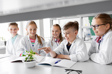 教育科学学校生物课上植物的孩子学生生物课上植物的孩子学生生物课上植物的孩子学生背景图片