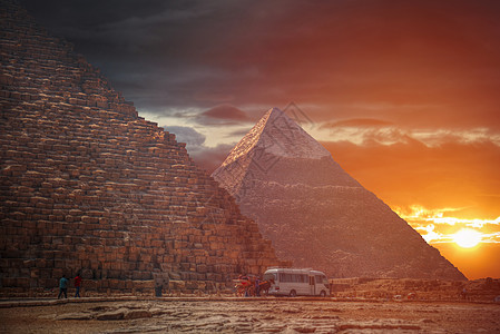 埃及金字塔开罗附近的古代石头结构埃及金字塔图片