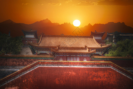 北京郊区的夏季皇宫中国北京郊区的夏季皇宫图片