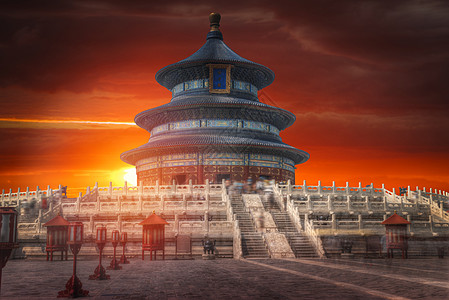 东极宝塔天坛北京市中心的寺庙修道院建筑群天堂之庙寺庙修道院背景