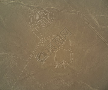 南美洲秘鲁沙漠上神秘的纳斯卡线南美秘鲁沙漠上的纳斯卡线图片