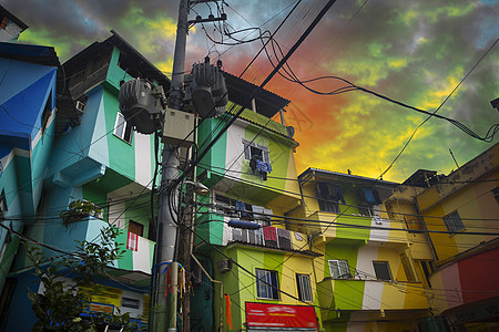 里约热内卢市中心贫民窟巴西里约热内卢市中心贫民窟图片