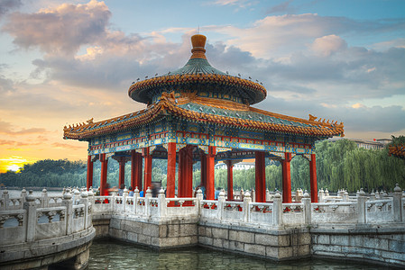 北海公园北京紫禁城西北的个帝国花园北海公园个帝国花园图片